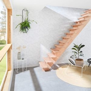 Holztreppe Intercon® Nizza | gerader Verlauf