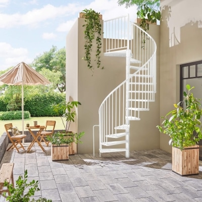 Spindeltreppe Intercon® Modena | Polar Edition