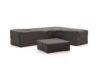 Kees Smit Gartenmöbelabdeckung Ecklounge-Set 310x95/235x95x70 cm