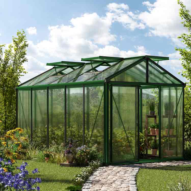 Gewächshaus DIAMAS 236x385 cm