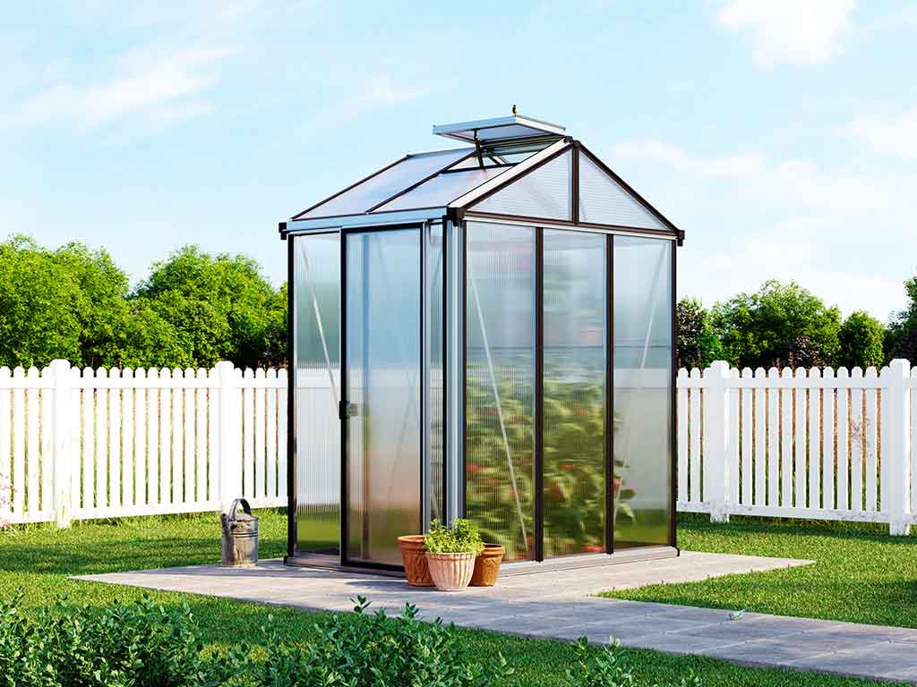 Gewächshaus Aluminium