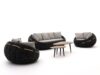 Apple Bee Cocoon/ROUGH-K Sessel-Sofa Lounge-Set 5-teilig
