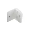 COSIFLOR Montagewinkel inkl. Abdeckkappe und Schrauben in der Farbe Weiß. Zur Befestigung von COSIFLOR Plissees auf dem Fenster oder an der Wand geeignet.