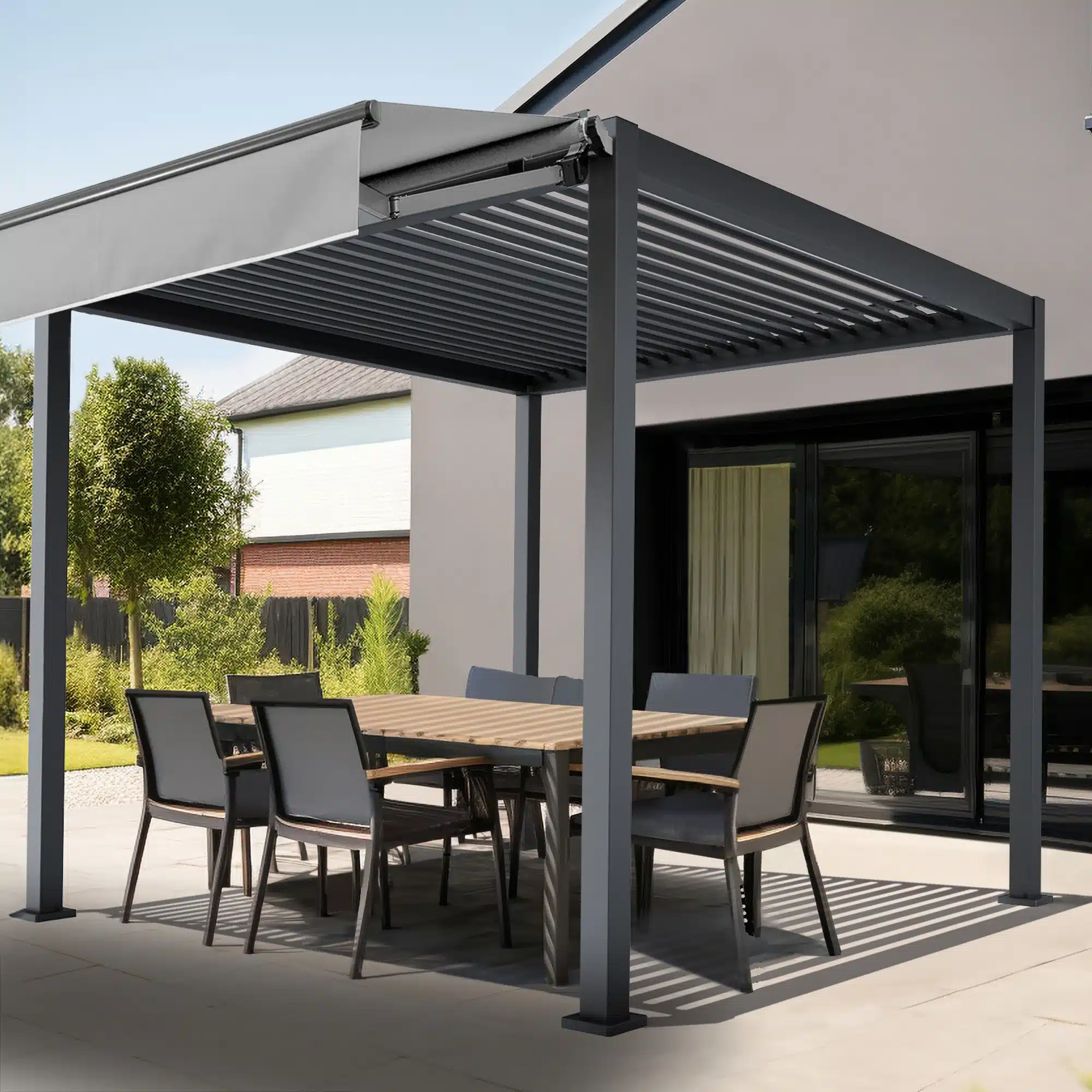 Markise Summer für Pergola mit Lamellendach | 3 x 2