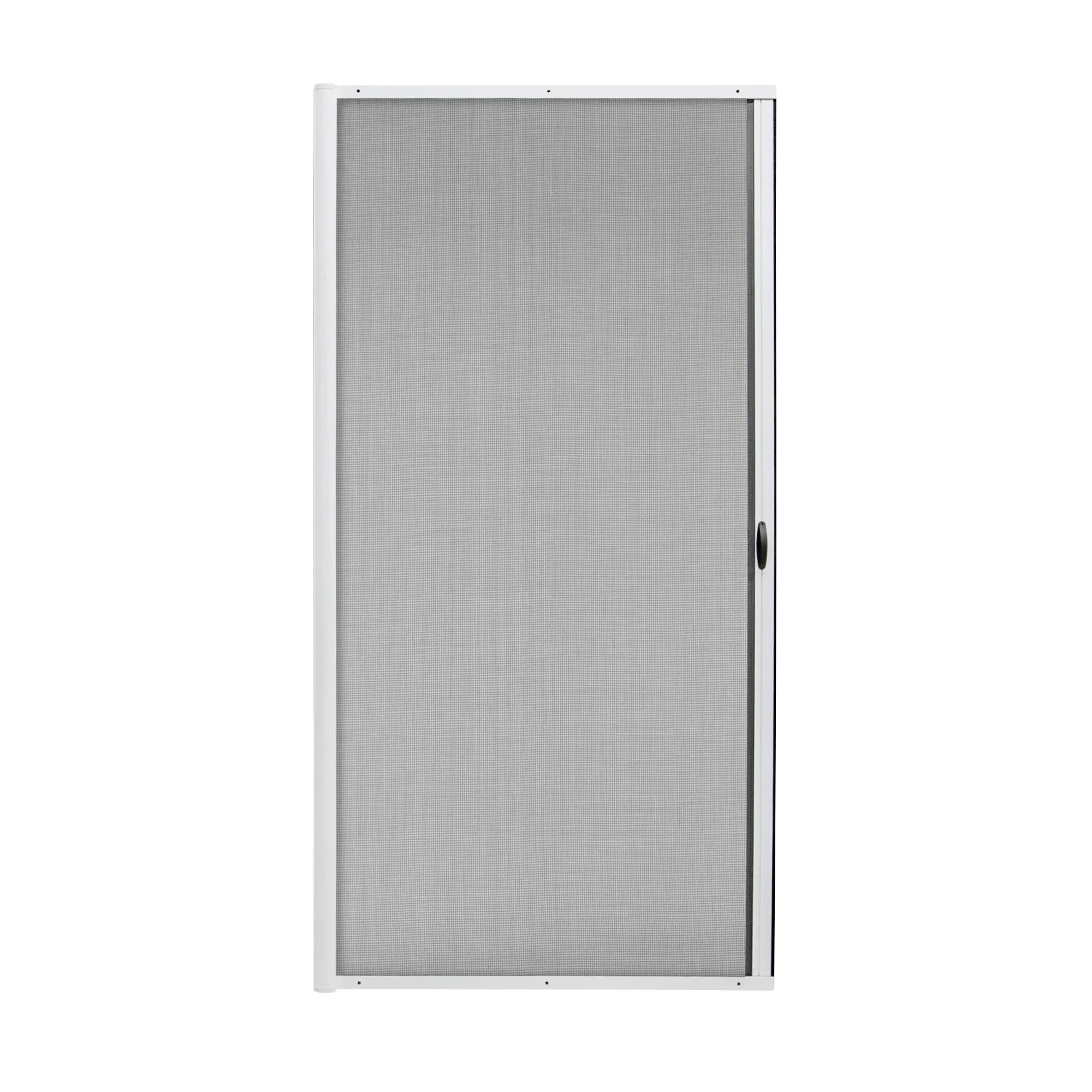 Die 3 in 1 Fliegengittertür / Türrollo Zanzara | Rahmen: Aluminium | 125 x 220 cm