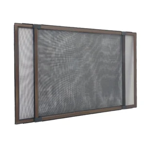 JAROLIFT Insektenschutzrahmen Schiebfix / Easy Slide 75 x 50 cm (ausziehbar bis 142 cm) in braun. Der JAROLIFT Schiebfix / Easy Slide Insektenschutz Klettfixrahmen bietet eine schnell montierbare