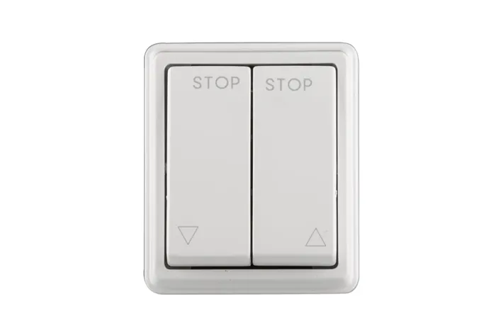 JAROLIFT Wippschalter Aufputz (JLWSAP) besticht durch sein edles Design angelehnt an den Yacht- und Schiffsbau. Er dient zur Ansteuerung von 230V Motoren.