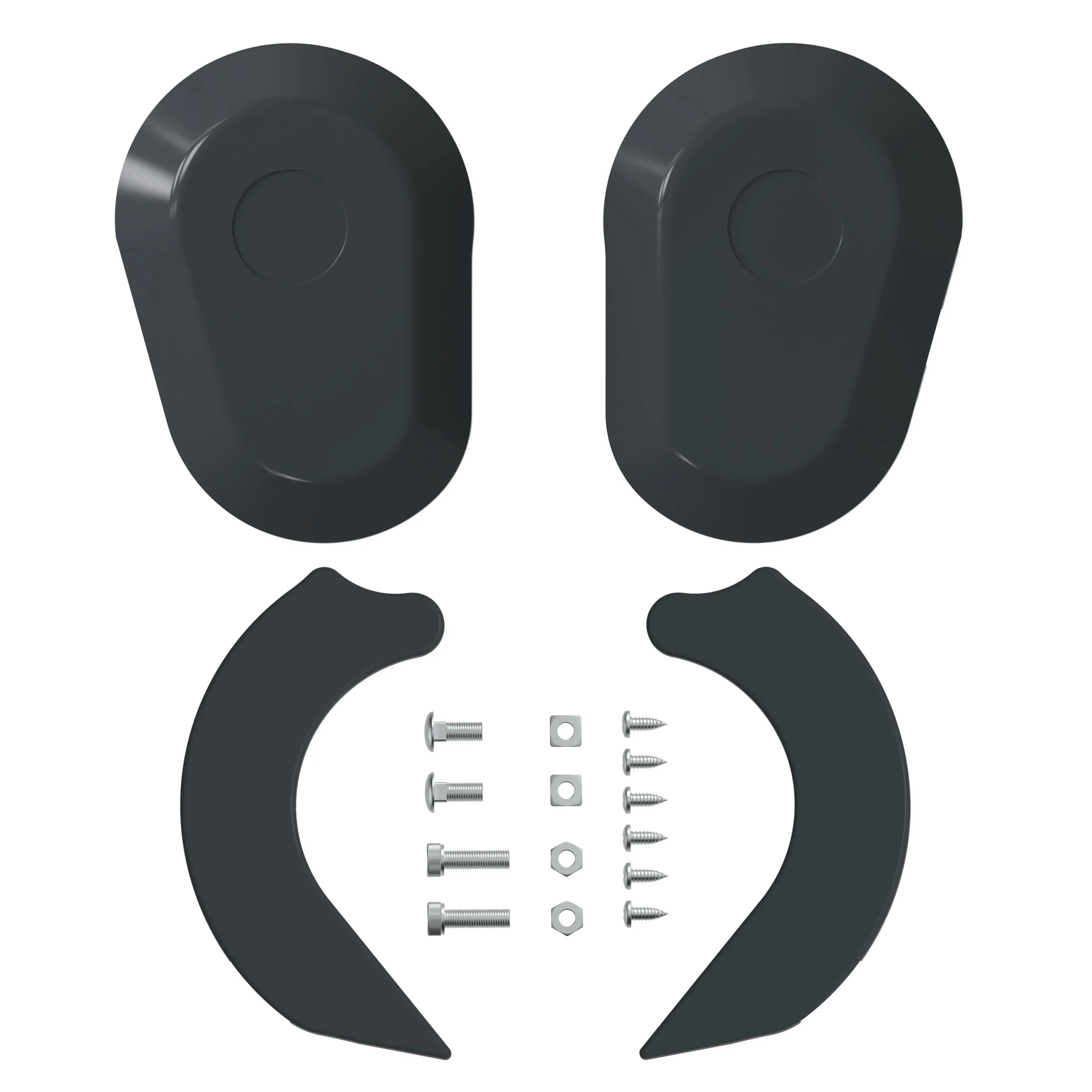 Endkappenausfallprofile & Endkappen für Kassettenmarkise Curve 2000 | 2 Stück