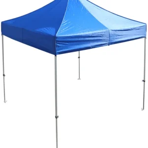 Das hochwertige Ersatzdach für den Pavillon PRO 40 in der Farbe Blau hat folgende Maße: 6 x 4m. Das Zeltdach aus Polyesterstoff mit Spezialbeschichtung ist wasserdicht