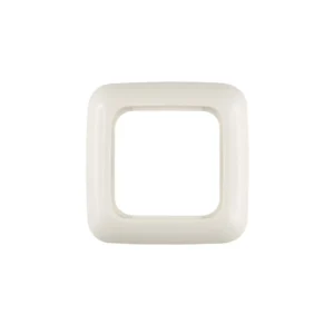 1-Fach Rahmen (2511-212) aus dem Programm Duro 2000 SI von Busch-Jaeger in weiß.