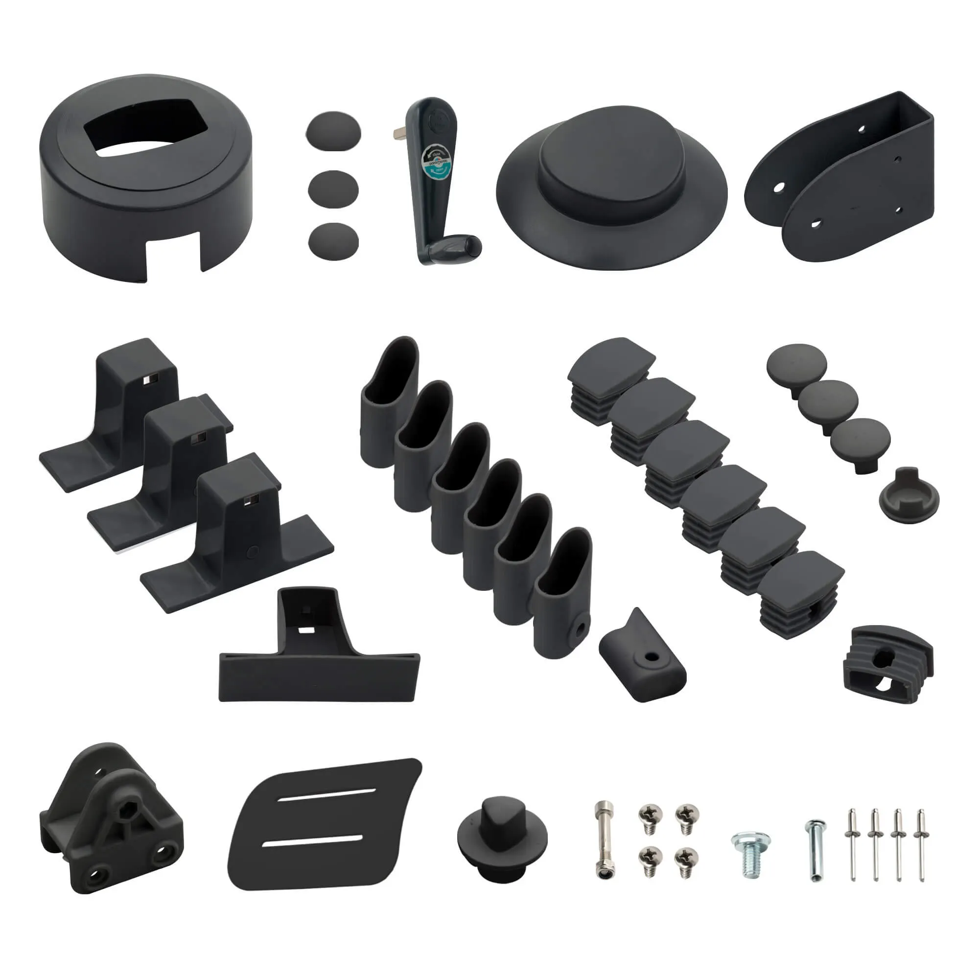 Ersatzteil-Set für parapenda (Plus) Ampelschirm (4x3m / rechteckig)