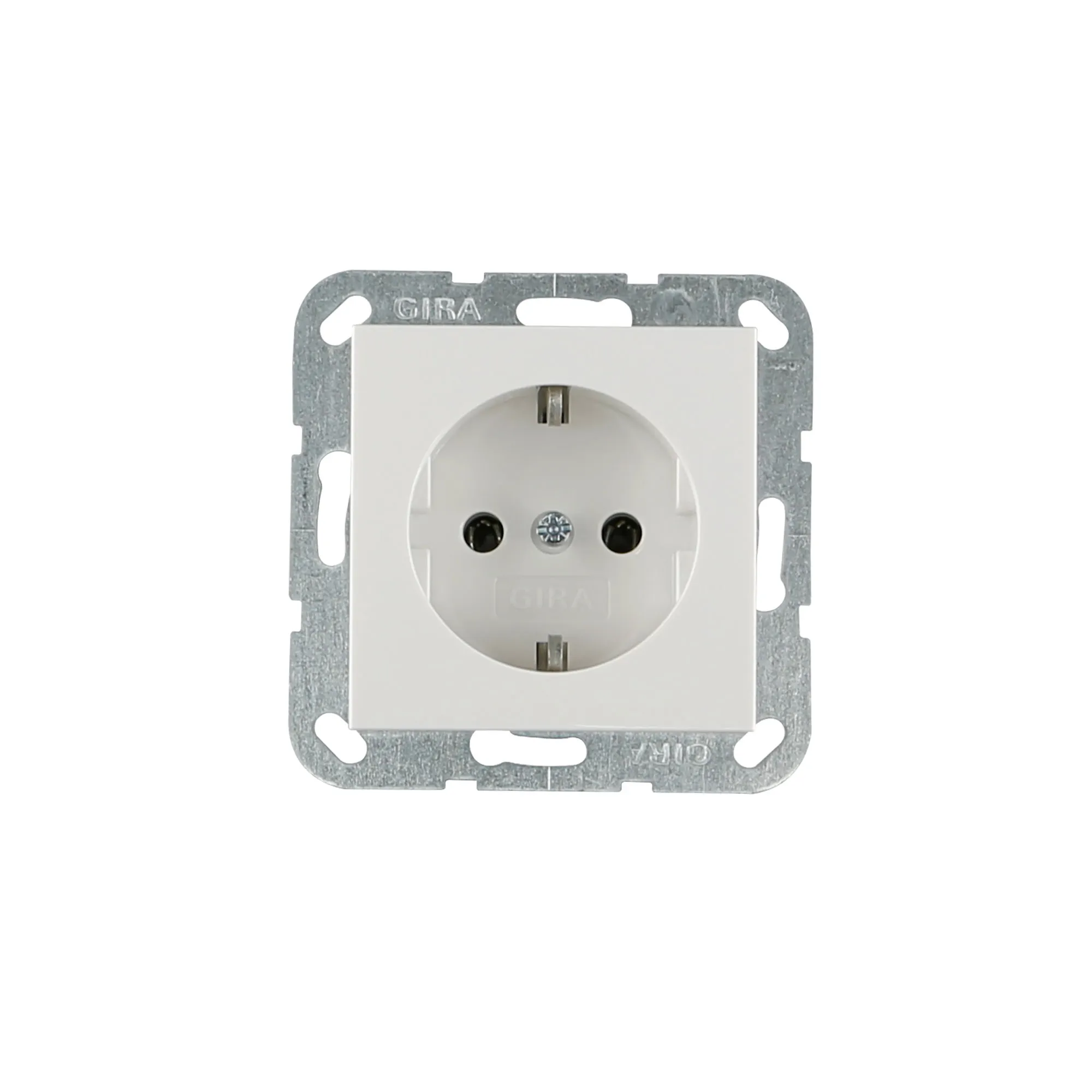 Gira Standard 55 - Steckdose (18803) - SCHUKO-Steckdose (Schutzkontakt-Steckdose). Sie erhalten hier eine Steckdose aus dem Programm Standard 55 von Gira in reinweiß glänzend. Die Steckdose kann sowohl in einem waagerechten als auch senkrecht verbauten Gira Standard 55 Rahmen eingebaut werden.