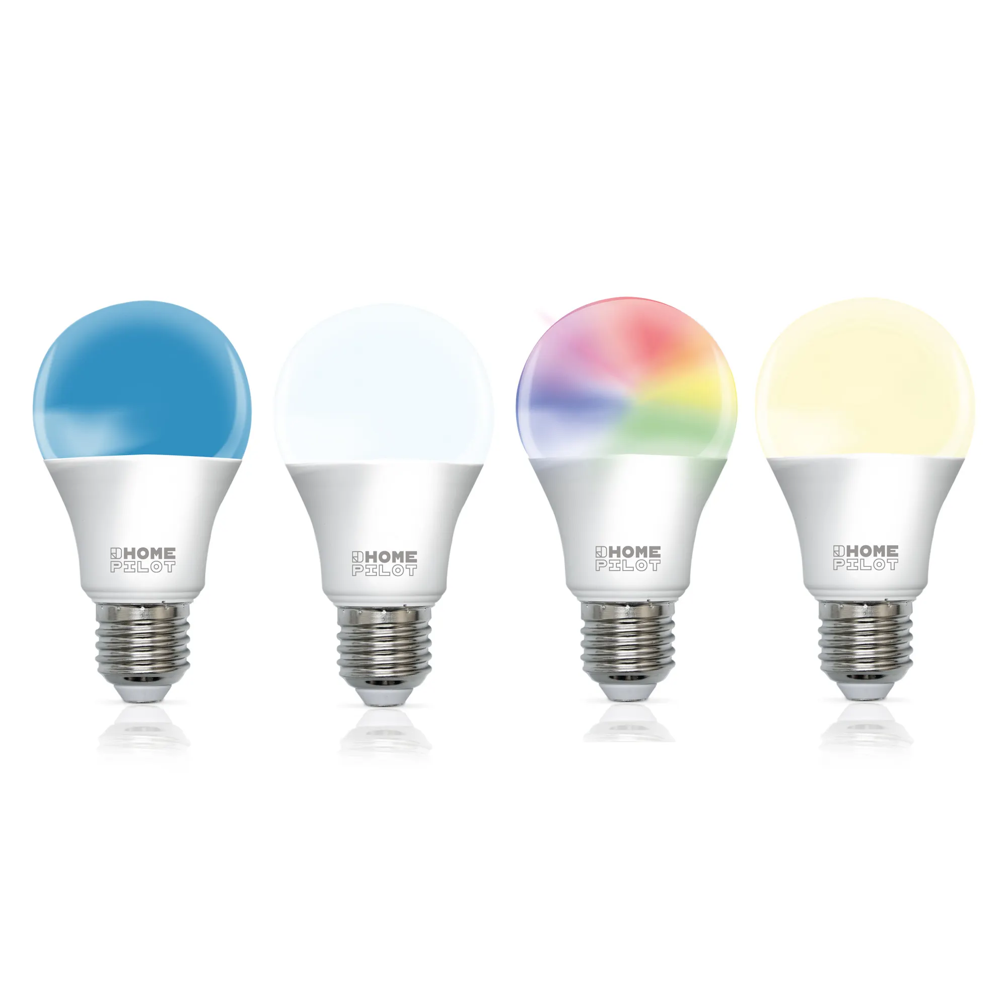 addZ LED-Lampe E27 - White + Colour. Stimmungsvolles Licht mit vielen zusätzlichen Lichteffekten. Bis zu 16 Millionen Farben und Farbspektrum von warmweiß bis kaltweiß. Einfach Plug & Play: Einschrauben