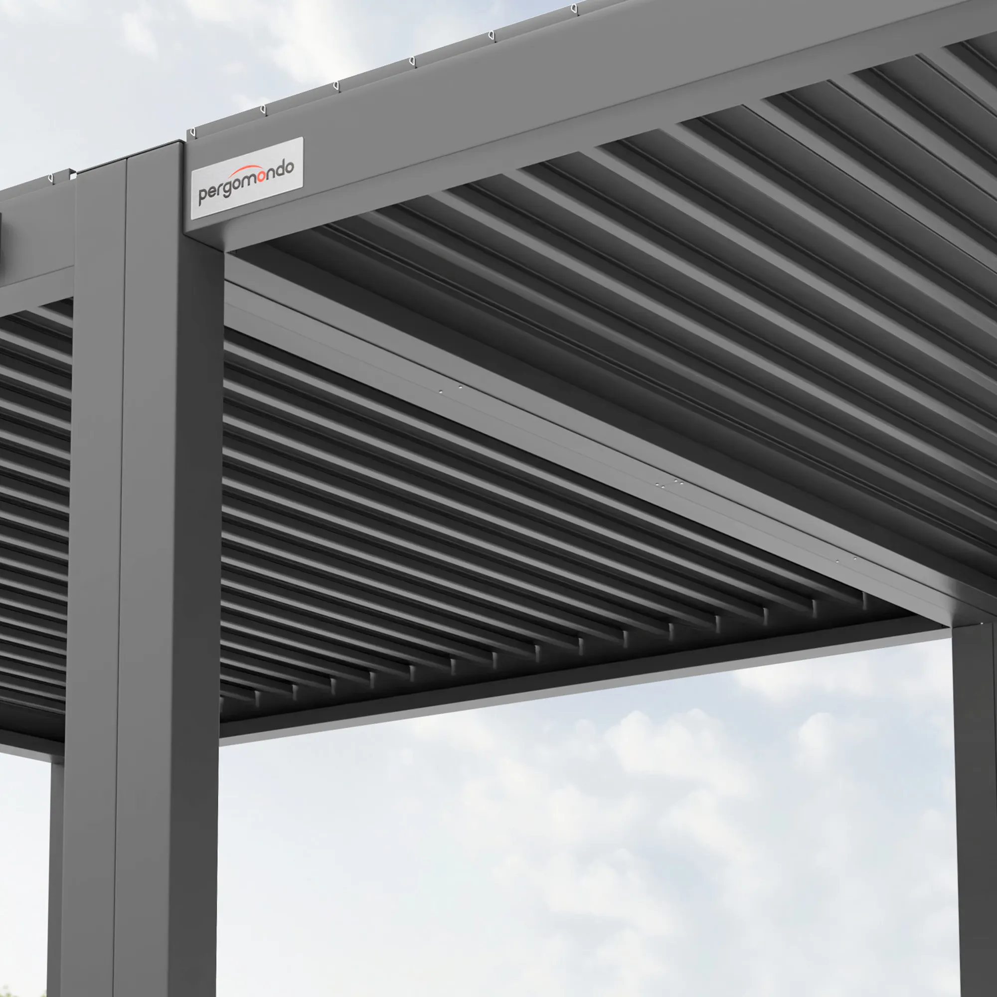 Verbindungsset für Pergola mit Lamellendach | 3 m