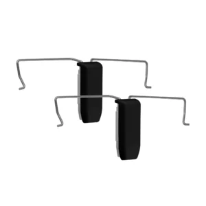 Slim Klemmhalter für Cosiflor / Delphos Plissees VS2 | 2 Stück