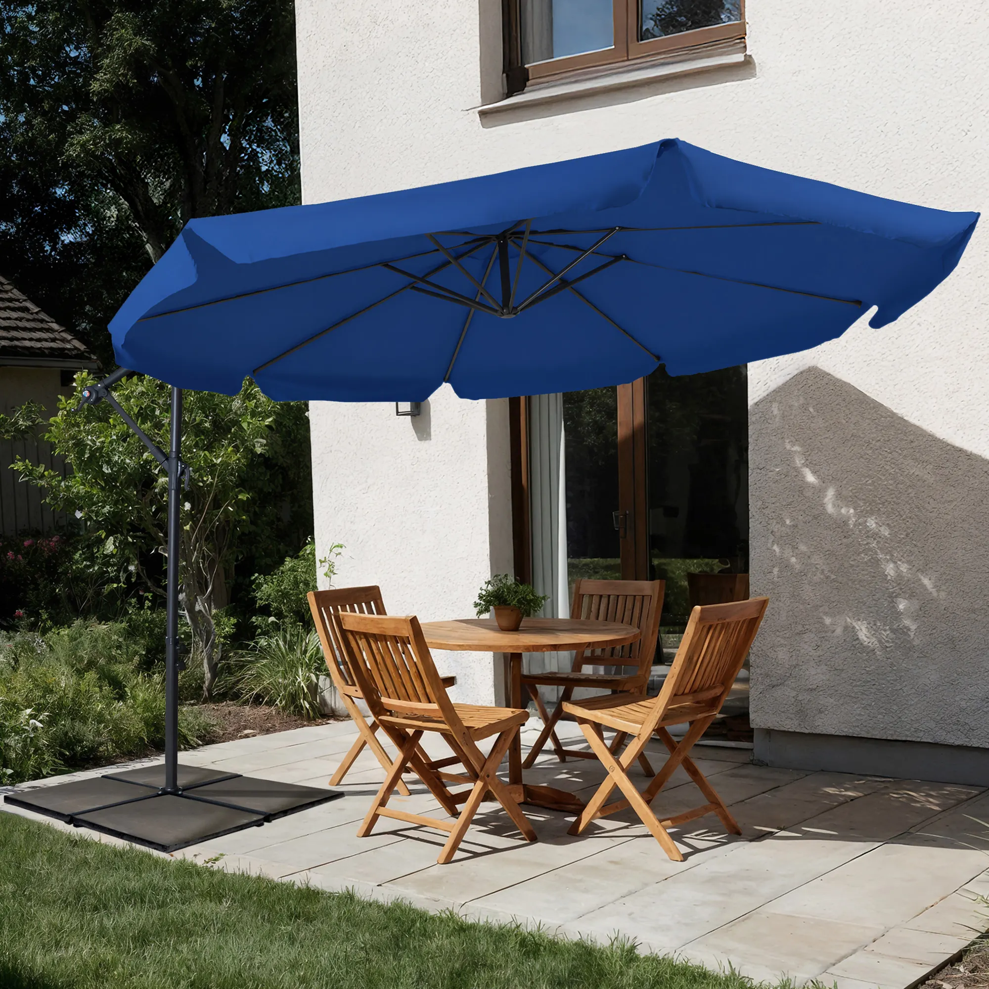 Basic Gartenschirm Rund | 3 m