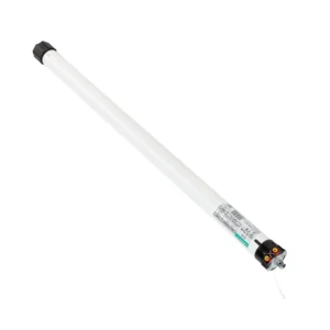 Elektromechanischer Universalmotor JAROLIFT Uni 40 Funk für Rollladen. Geeignet für Achtkant-Wellen von 40 mm. Steuerbar über einen eingebauten Funkempfänger