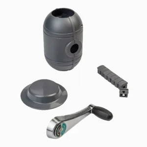 Ersatzteil-Set 2 für interpara Sonnenschirm | anthrazit. Passend für interpara Sonnenschirme ab Anfang 09/2024 (3x3 m und ⌀3