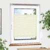 Jalousiescout Pure Plissee Premium in der Farbe Creme und der Größe 95 x 90 cm: Das leicht lichtdurchlässige